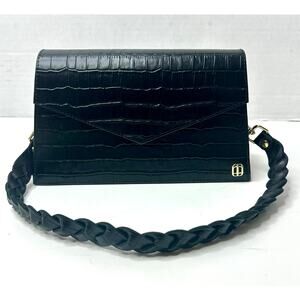 ANIMA IRIS  Zaya Geo Shoulder Bag - Fuschliz Black NEW WITHOUT TAGS